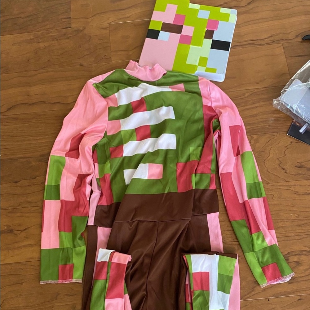 Minecraft Costume Zombie Pigman Outfit for Kids Halloween Minecraft Costumes
